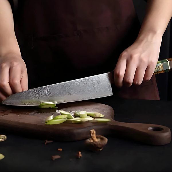 Couteau De Chef Japonais Damas