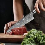 Couteau de Chef Lame Damas