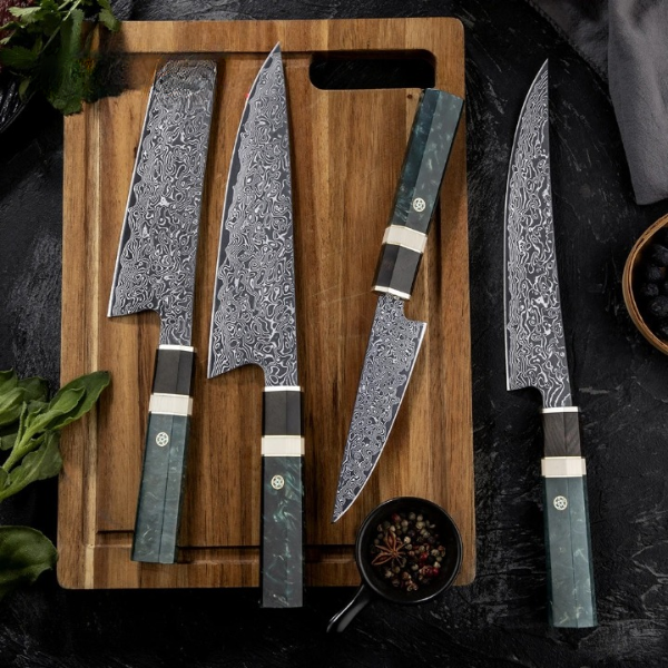 Set Couteaux Cuisine Japonais Qualité